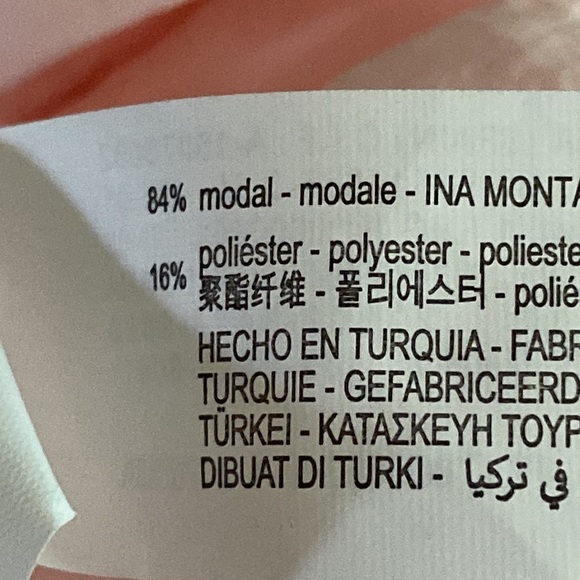 NWT. Zara Light Pink Modal Blend Flowy Shirt with Pockets. Size M. - Picture 9 of 10